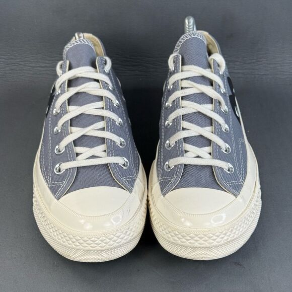 CdG PLAY x Converse Women's AllStar Peek-A-Boo Low-Top Sneakers size 8 - Picture 2 of 8